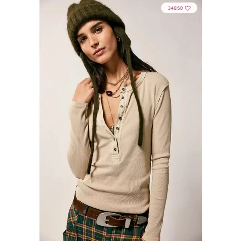 Free People We The Free Jamie Henley Shirt Size S Staple Layer Basic Lot of 2